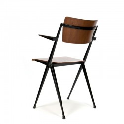Vintage pyramid chair design Wim Rietveld