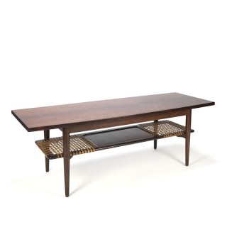Danish vintage rosewood coffee table