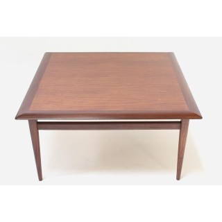 Teakhouten salontafel vierkant - Retro Studio