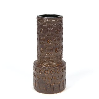 Vintage earthenware vase brand Spara