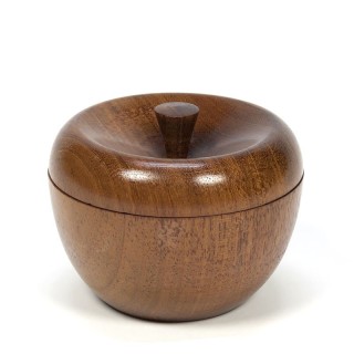 Vintage teakhouten appel