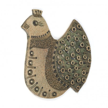 Vintage duif van aardewerk