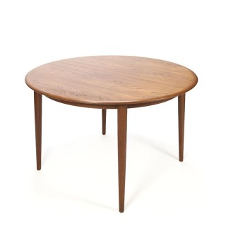 Vintage teak dining table by Skovmand and Andersen