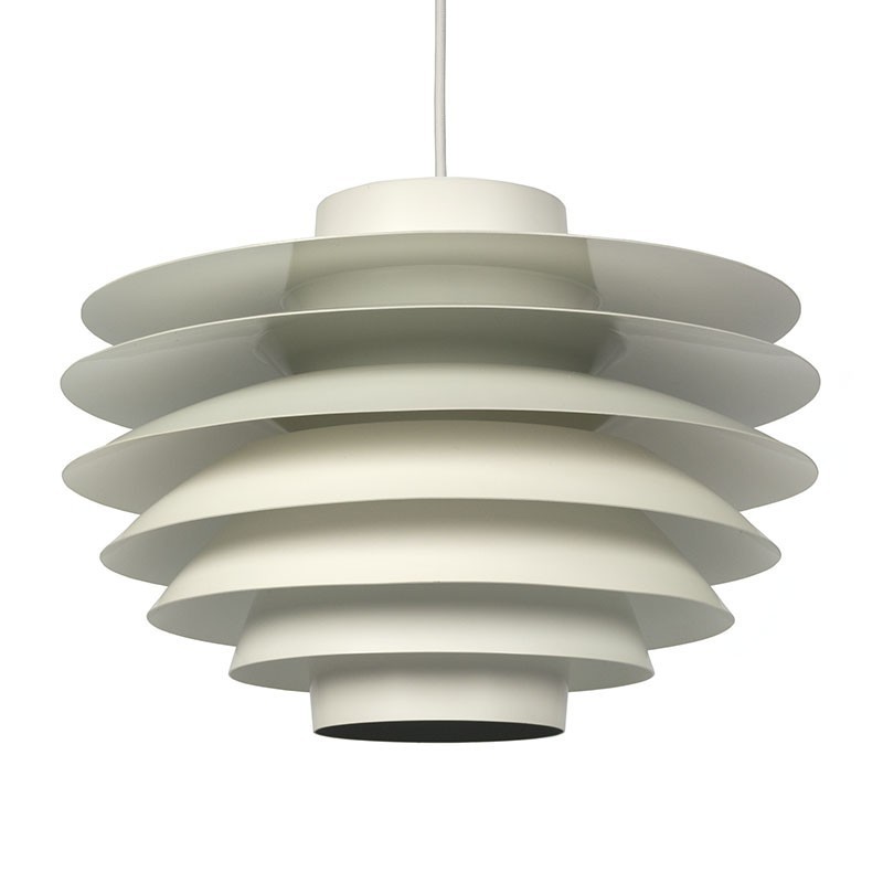 slijtage eerlijk Isaac Vintage Deense Verona hanglamp design Svend Middelboe -