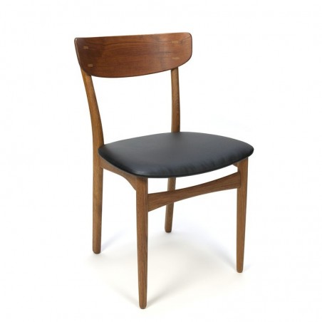 Danish vintage dining table chair teak / oak