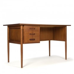 Danish vintage Tibergaard desk in teak wood