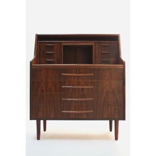 Deense palissander houten secretaire - Retro Studio