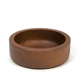 Vintage small bowl of teak