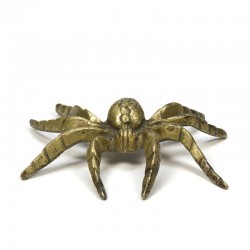 Vintage spider in brass