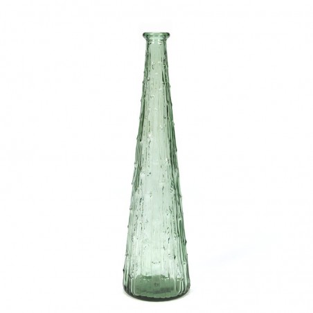 Vintage light green Italian glass vase