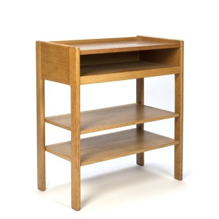 Vintage eiken bijzettafel Deens design