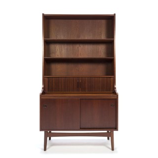 Danish vintage Nexo wall cabinet in teak