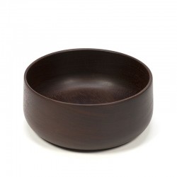 Danish dark teak vintage bowl