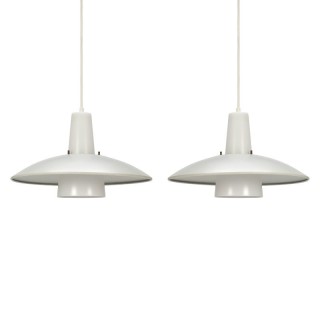 Vintage set van 2 zestiger jaren hanglampen