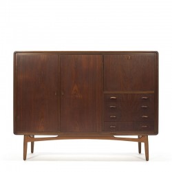 Vintage Danish organic design highboard