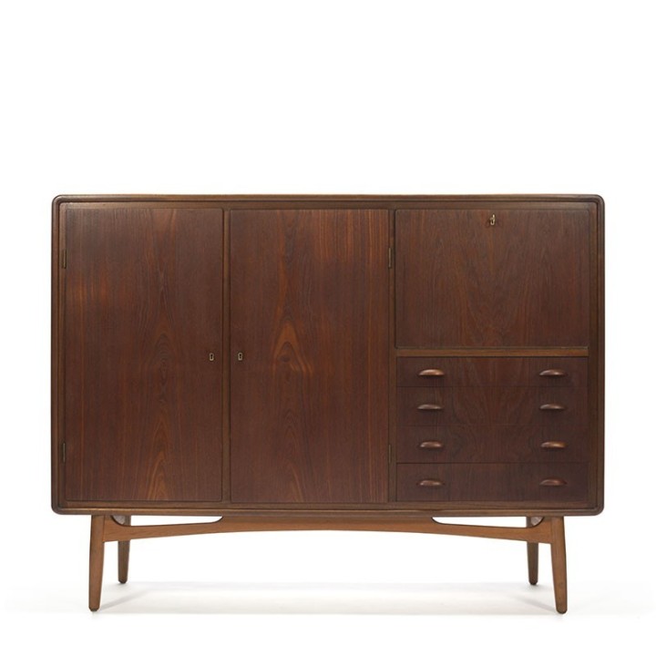Vintage Deens organisch design dressoir