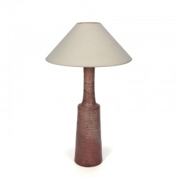 Vintage design lamp van Mobach keramiek