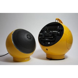 Weltron yellow type 2004 incl. speaker - Retro Studio