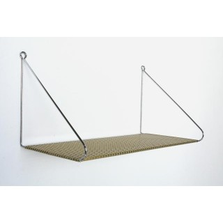 Geel metalen boekenplank - Retro Studio