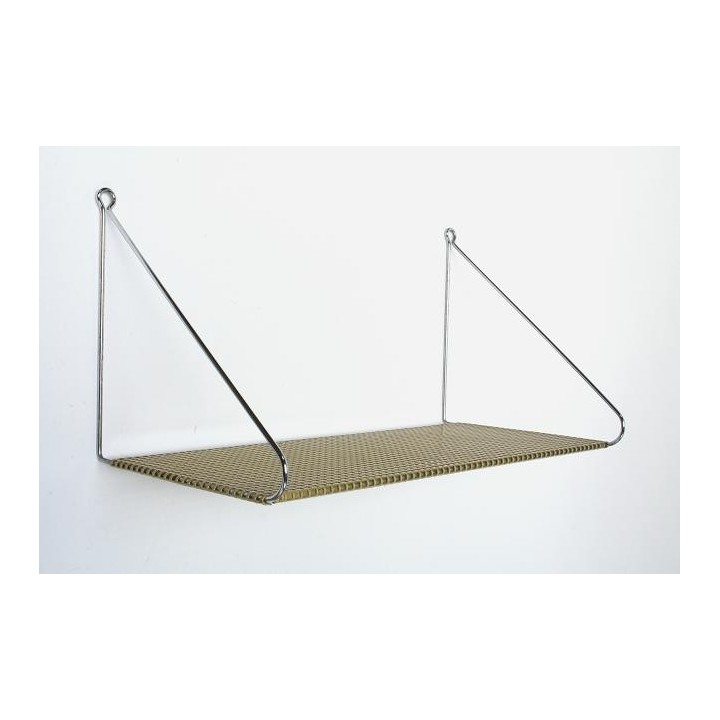 Yellow metal bookshelf - Retro Studio