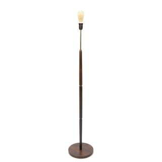 Rosewood Danish vintage floor lamp