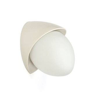 Vintage melkglazen wandlamp vijftiger jaren