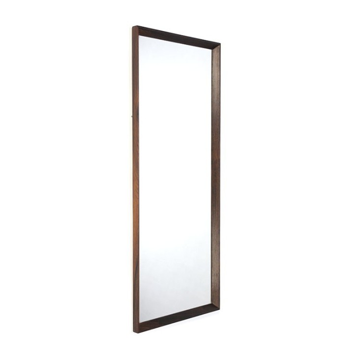 Danish vintage rosewood mirror