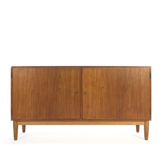 Vintage Danish small teak sideboard