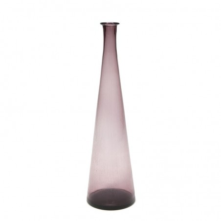 Vintage glazen paarse fles