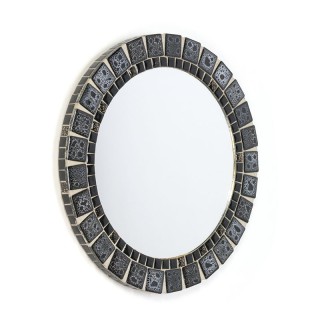 Vintage small mosaic mirror