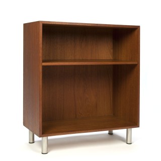 Small vintage teak bookcase