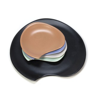 Vintage pastry set in palette shape