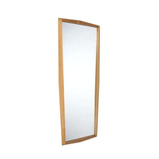 Vintage Danish oak mirror by Jansen