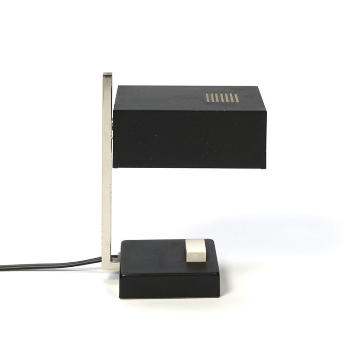 Kubistische vintage kleine tafellamp