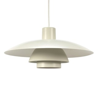 Witte vintage Louis Poulsen PH 4/3 hanglamp