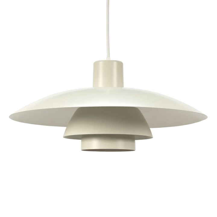 Witte vintage Louis Poulsen PH 4/3 hanglamp