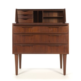 Deense vintage luxe secretaire en kaptafel meubel in 1