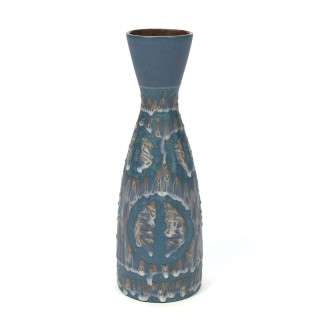 Vintage blue West-Germany vase
