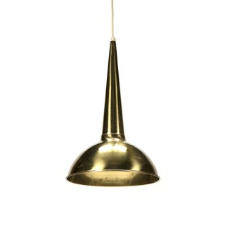 Vintage brass hanging lamp