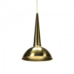 Vintage brass hanging lamp