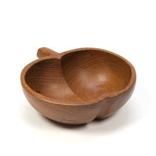 Vintage small bowl in apple shape