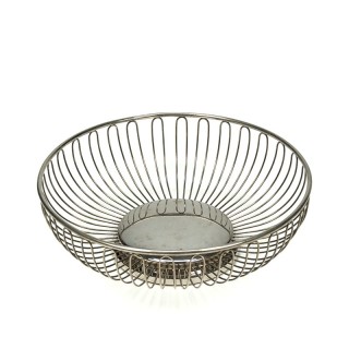 Vintage metal fruit plate