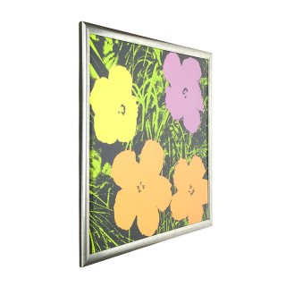 Vintage Andy Warhol serigraph Flowers by Sunday B. Morning