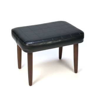 Deense vintage ottoman of poef