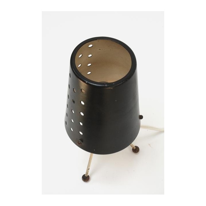 Zwart jaren 50 tafellampje - Retro Studio