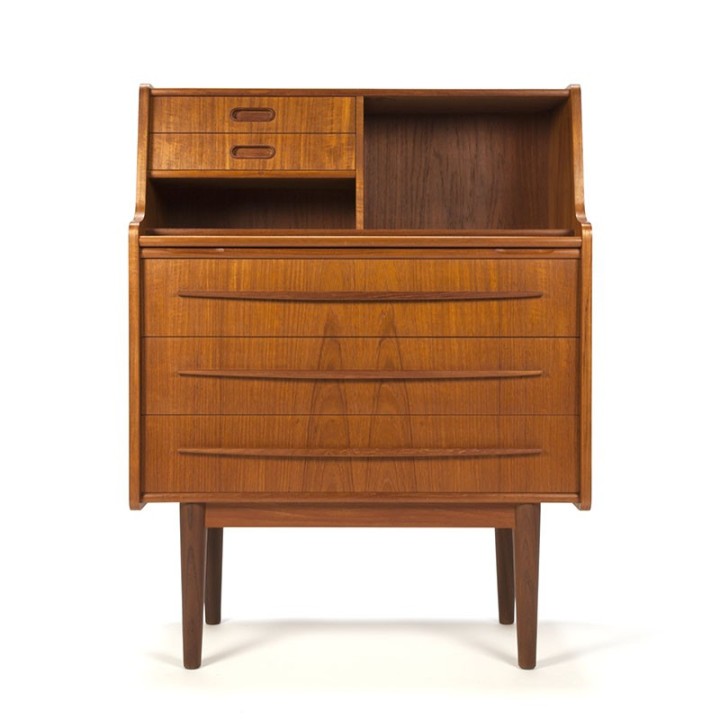 Smal model vintage Deense secretaire