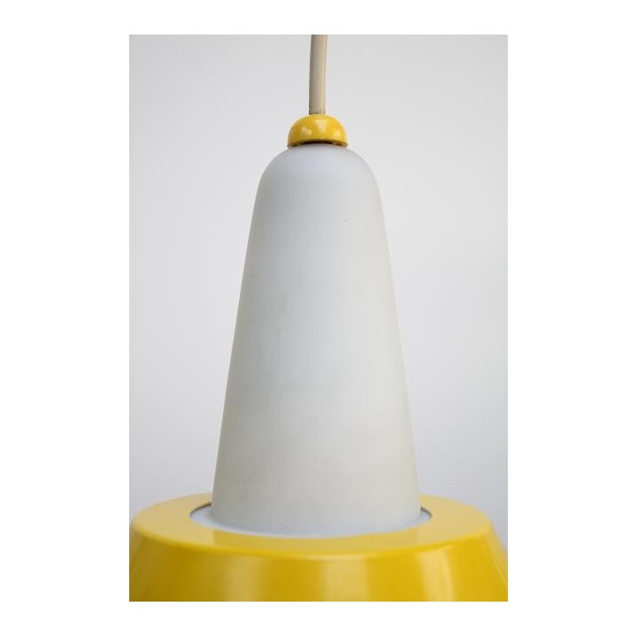 Philips hanglamp geel/ glas 2 - Retro Studio