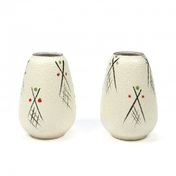 Set of Vintage pottery vases design Bay