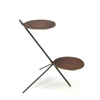 Vintage double plant table fifties