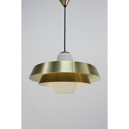 Philips hanging lamp gold/ glass